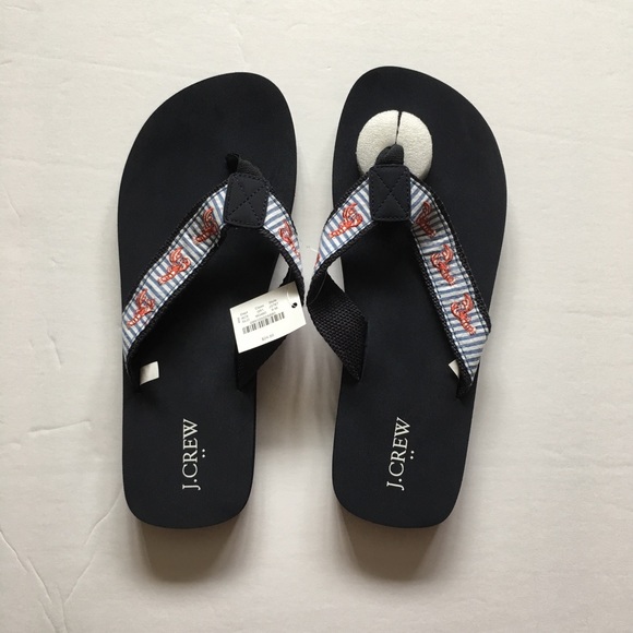 j crew flip flops mens